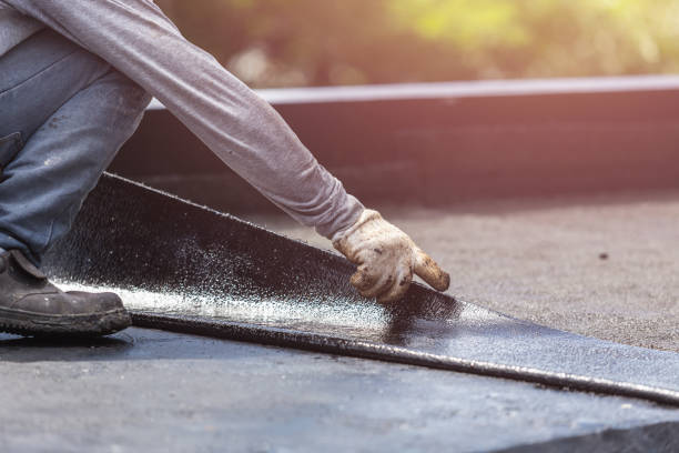 Professional Waterproofing technician working in Crestwood, IL